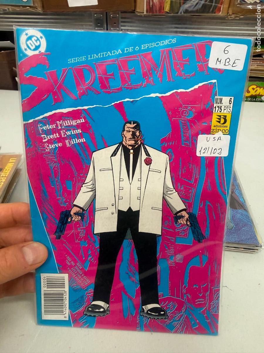 C&oacute;mics: SKREEMER NUMERO 6 BUEN ESTADO