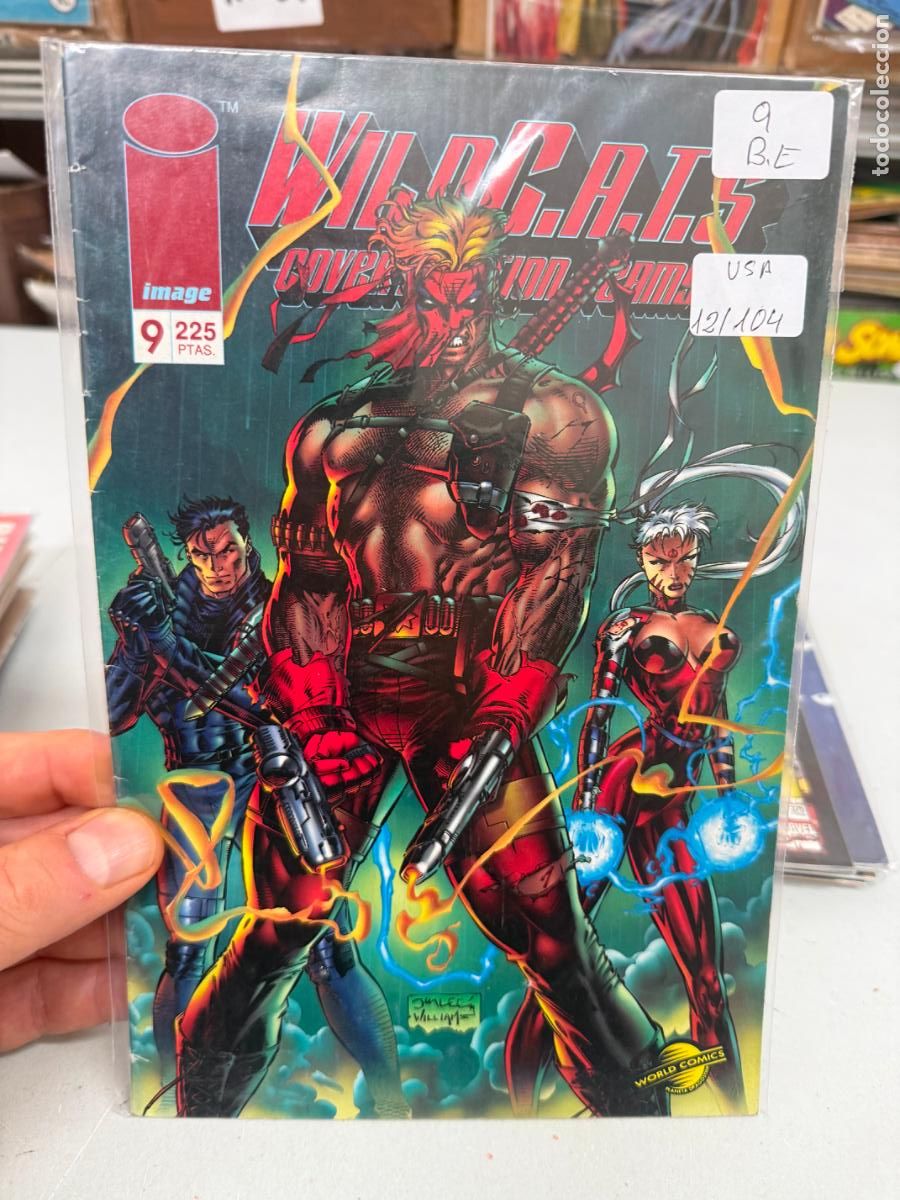 C&oacute;mics: WILDCATS NUMERO 9 BUEN ESTADO - Foto 1