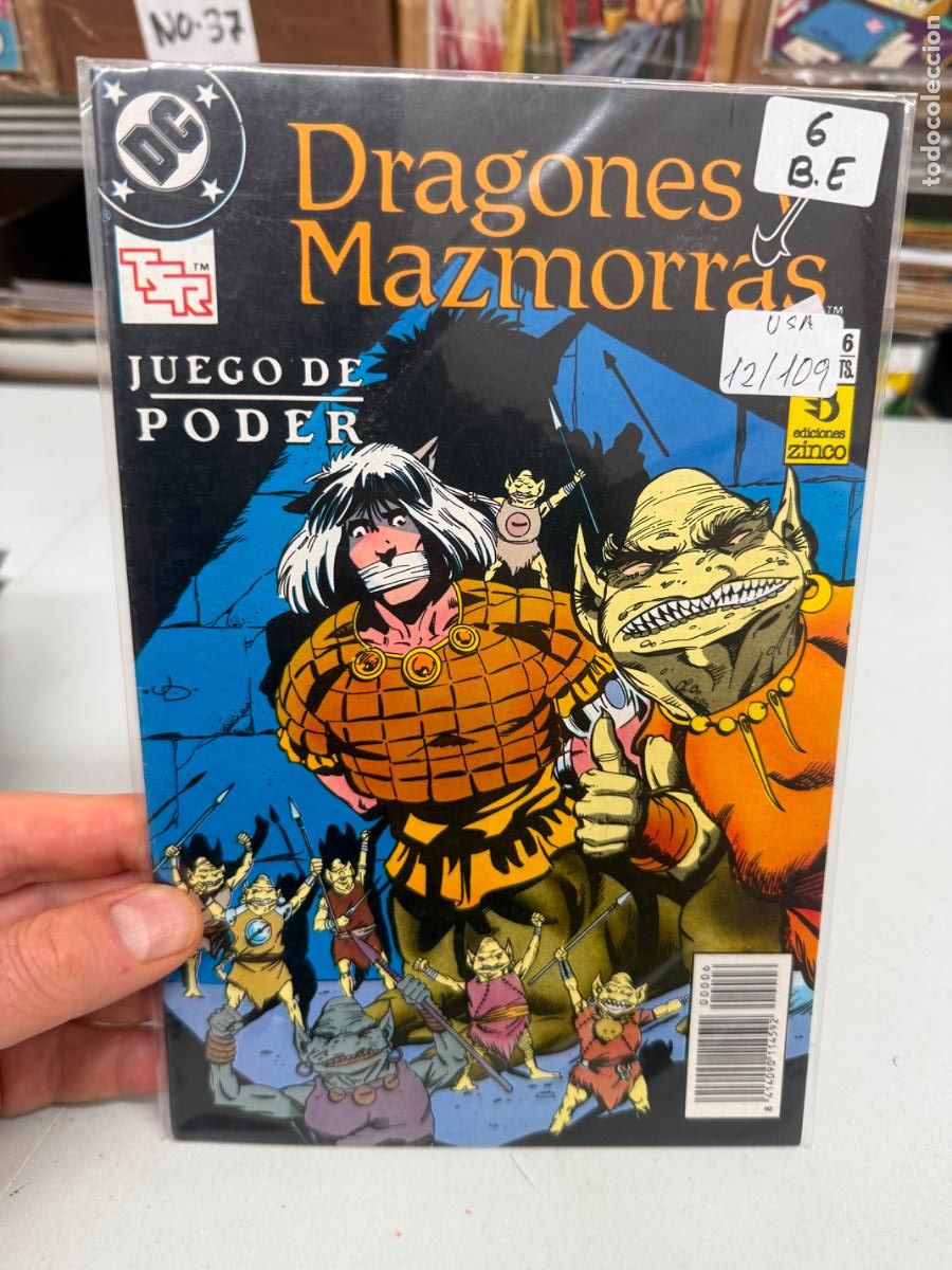 C&oacute;mics: DRAGONES Y MAZMORRAS NUMERO 6 BUEN ESTADO - Foto 1