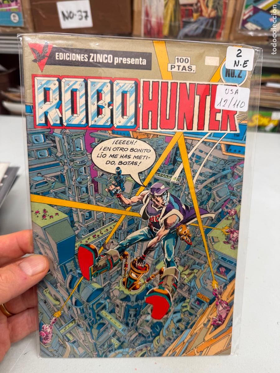 C&oacute;mics: ROBO HUNTYER NUMERO 2 BUEN ESTADO - Foto 1