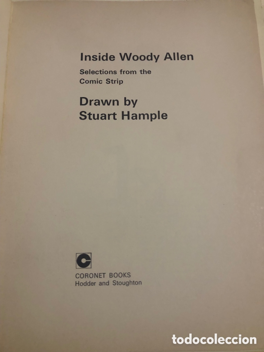 C&oacute;mics: Woody Allen C&oacute;mic strip - Foto 2