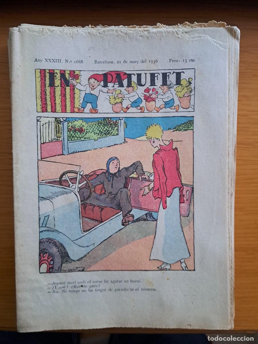 C&oacute;mics: LOT DE 12 REVISTES EN PATUFET (1936) - NUMEROS CORRELATIUS 1657 AL 1668 - EDITORIAL BAGU&Ntilde;&Agrave;