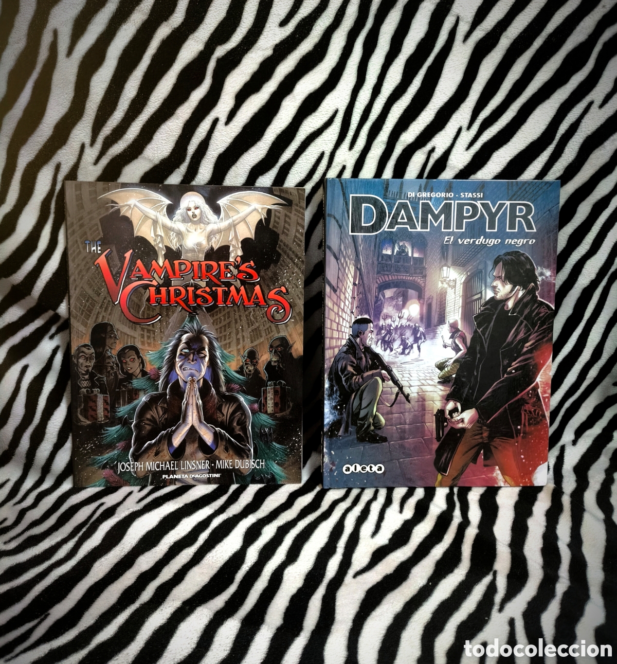 C&oacute;mics: Lote de 2 C&oacute;mics de Culto / Vampiros Descatalogados. Dampyr + The vampire's Christmas