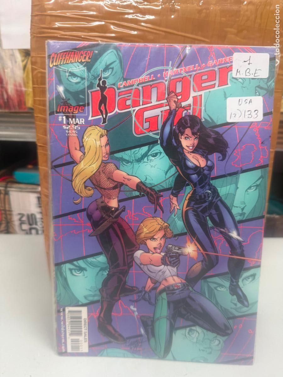 Comics: DANGER GIRL . NUMERO 1 Y 2 BUEN ESTADO EN INGLES