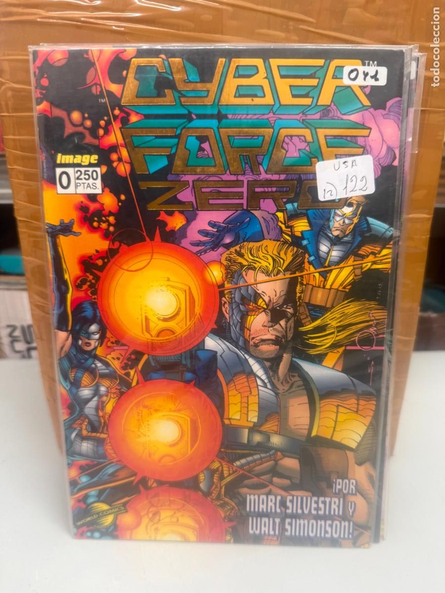 C&oacute;mics: CYBER FORCE NUMERO 0 Y 1 BUEN ESTADO
