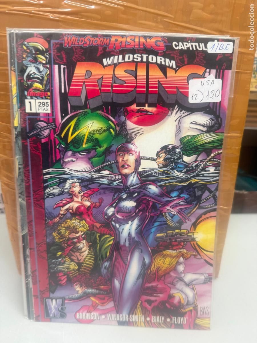 C&oacute;mics: WILDSTORN RISING NUMERO 1 BUEN ESTADO