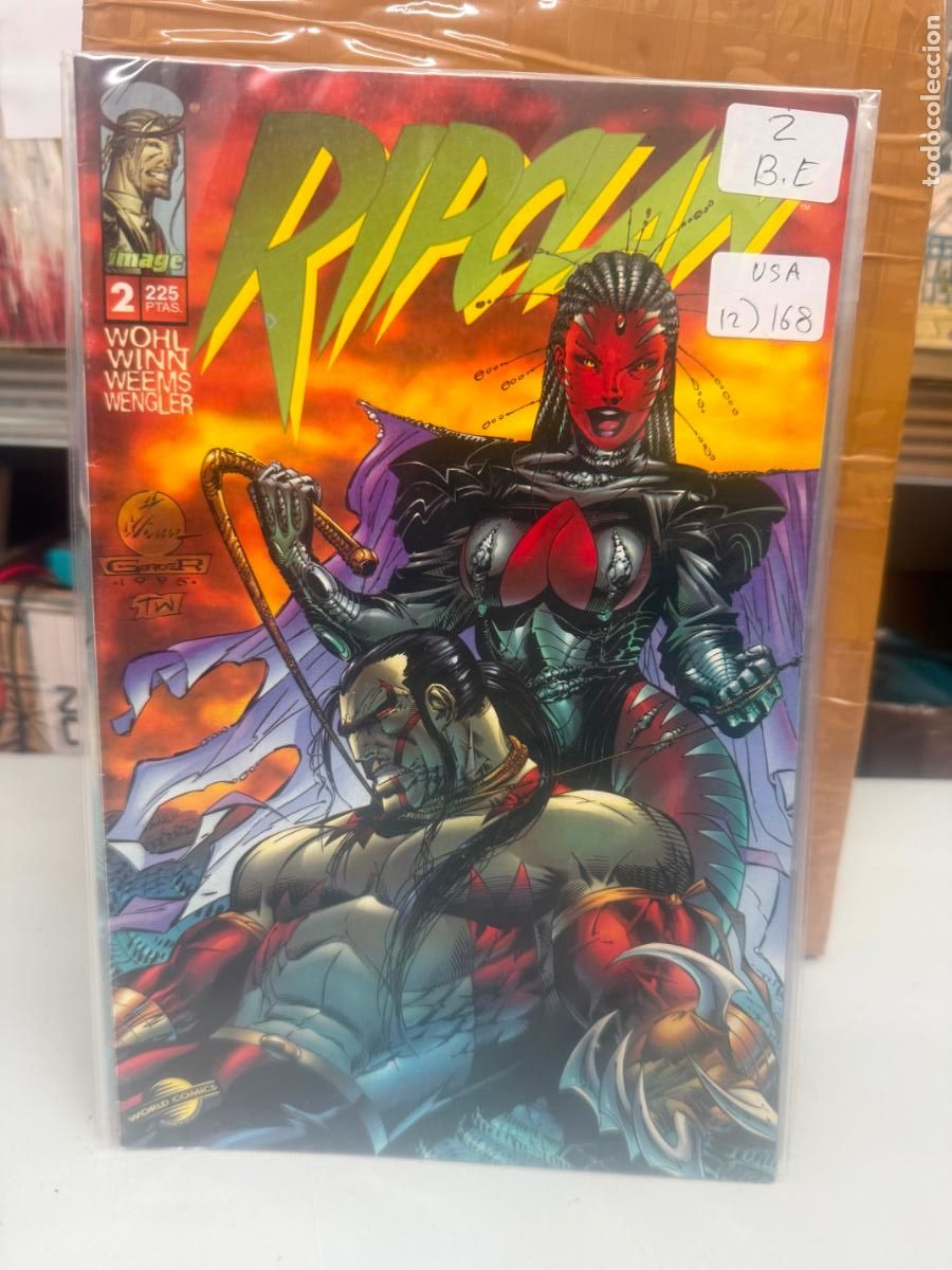 C&oacute;mics: RIPCLAW NUMERO 2 BUEN ESTADO