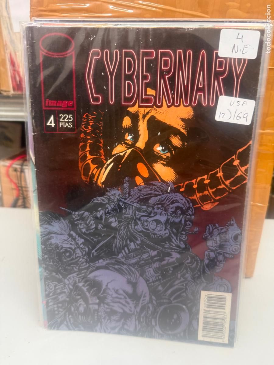 C&oacute;mics: CYBERNARY NUMERO 4 BUEN ESTADO