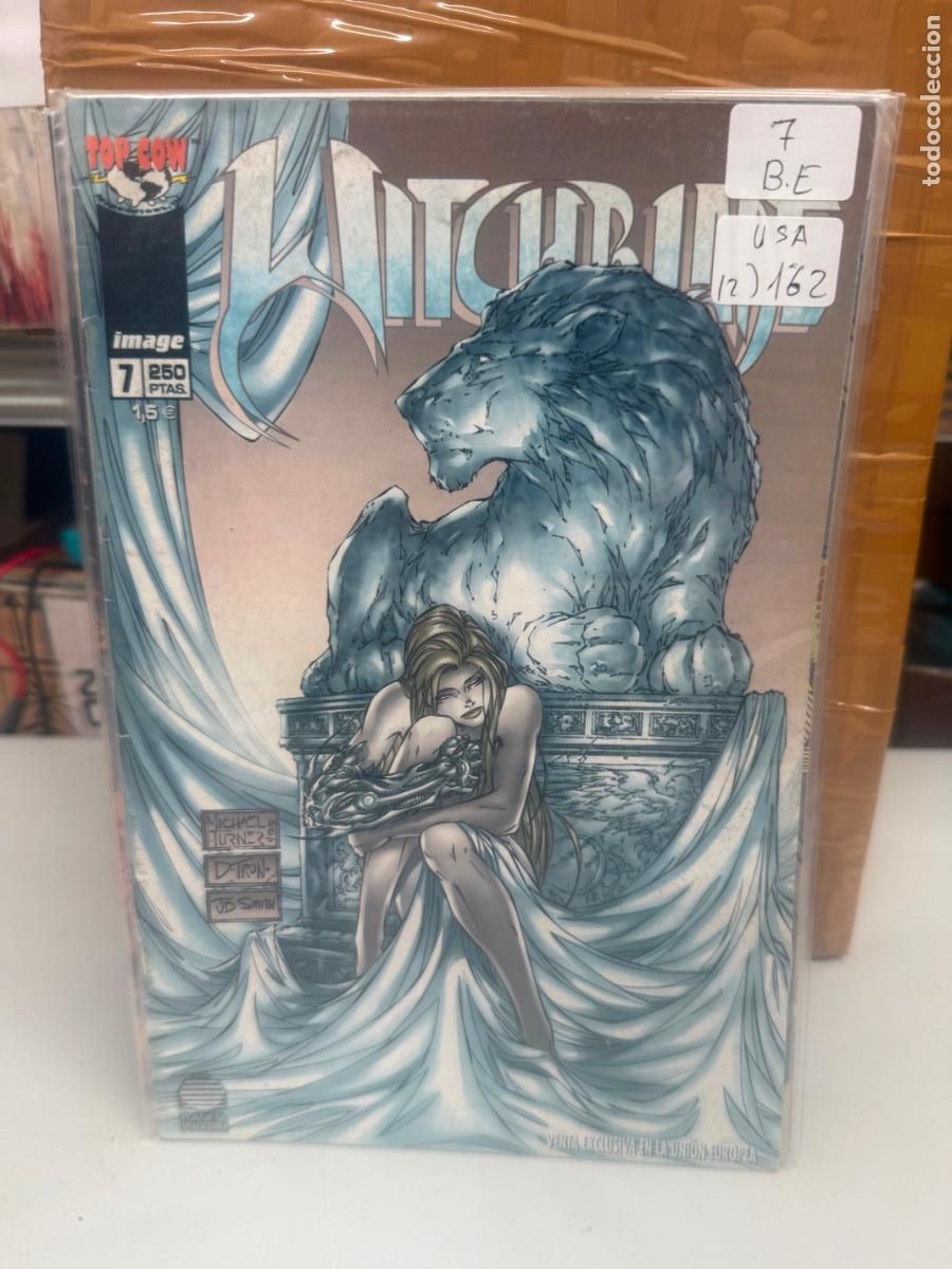 C&oacute;mics: WITCHBLADE NUMERO 7 BUEN ESTADO