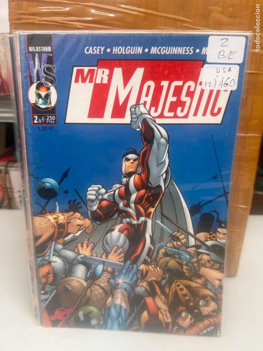 C&oacute;mics: Mr MAJESTIC NUMERO 2 BUEN ESTADO