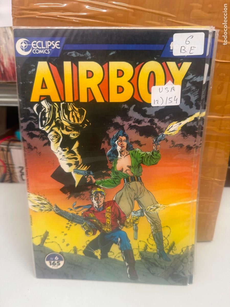 C&oacute;mics: AIRBOY NUMERO 6 BUEN ESTADO