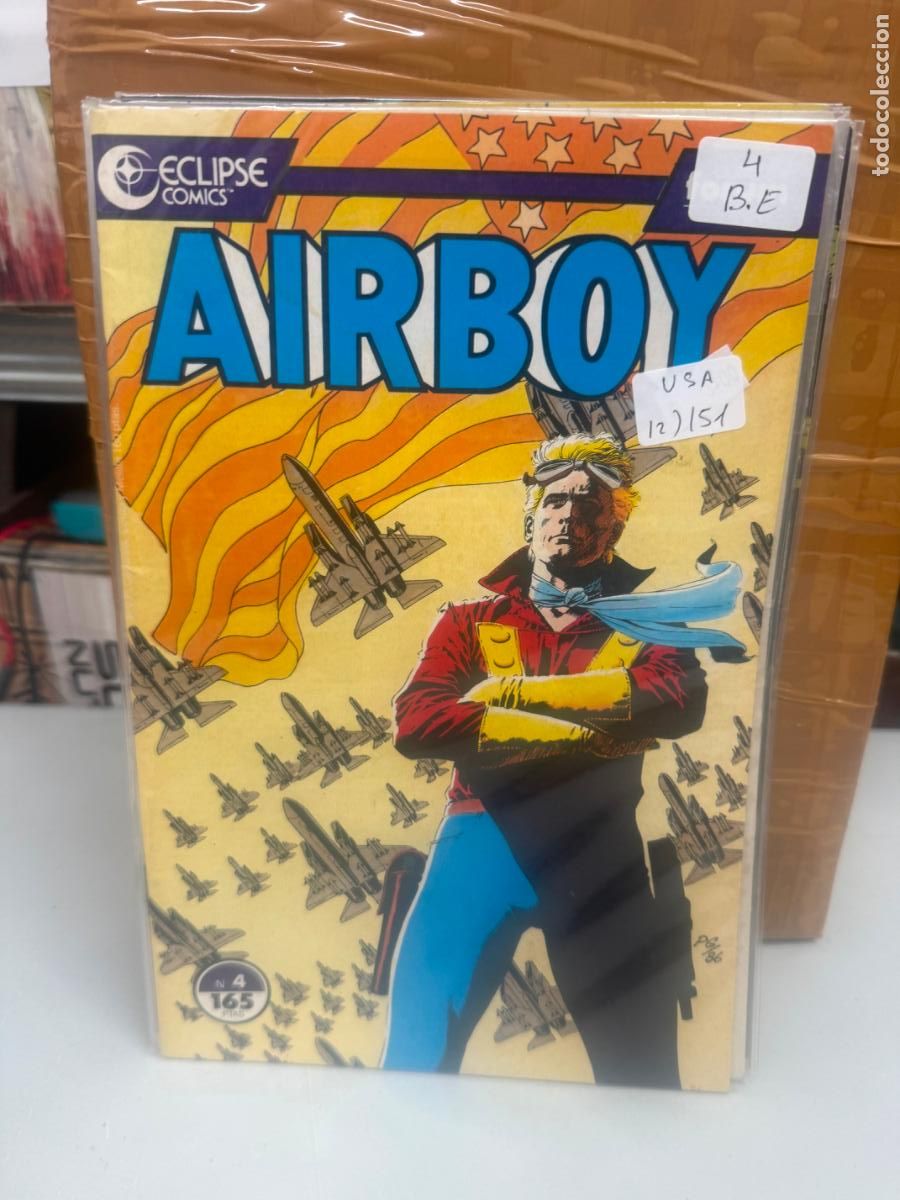 C&oacute;mics: AIRBOY NUMERO 4 BUEN ESTADO