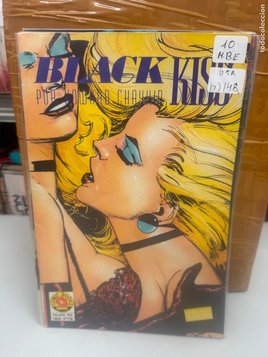 C&oacute;mics: BLACK KISS NUMERO 10 BUEN ESTADO - Foto 1