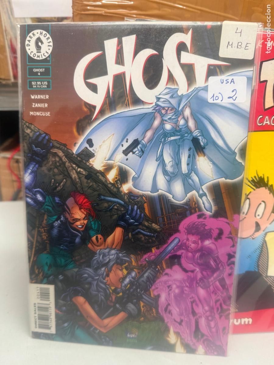 C&oacute;mics: GHOST NUMERO 4 EN INGLES