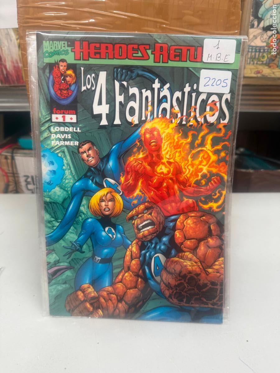 C&oacute;mics: LOS 4 FANTASTICOS NUMERO 1 BUEN ESTADO