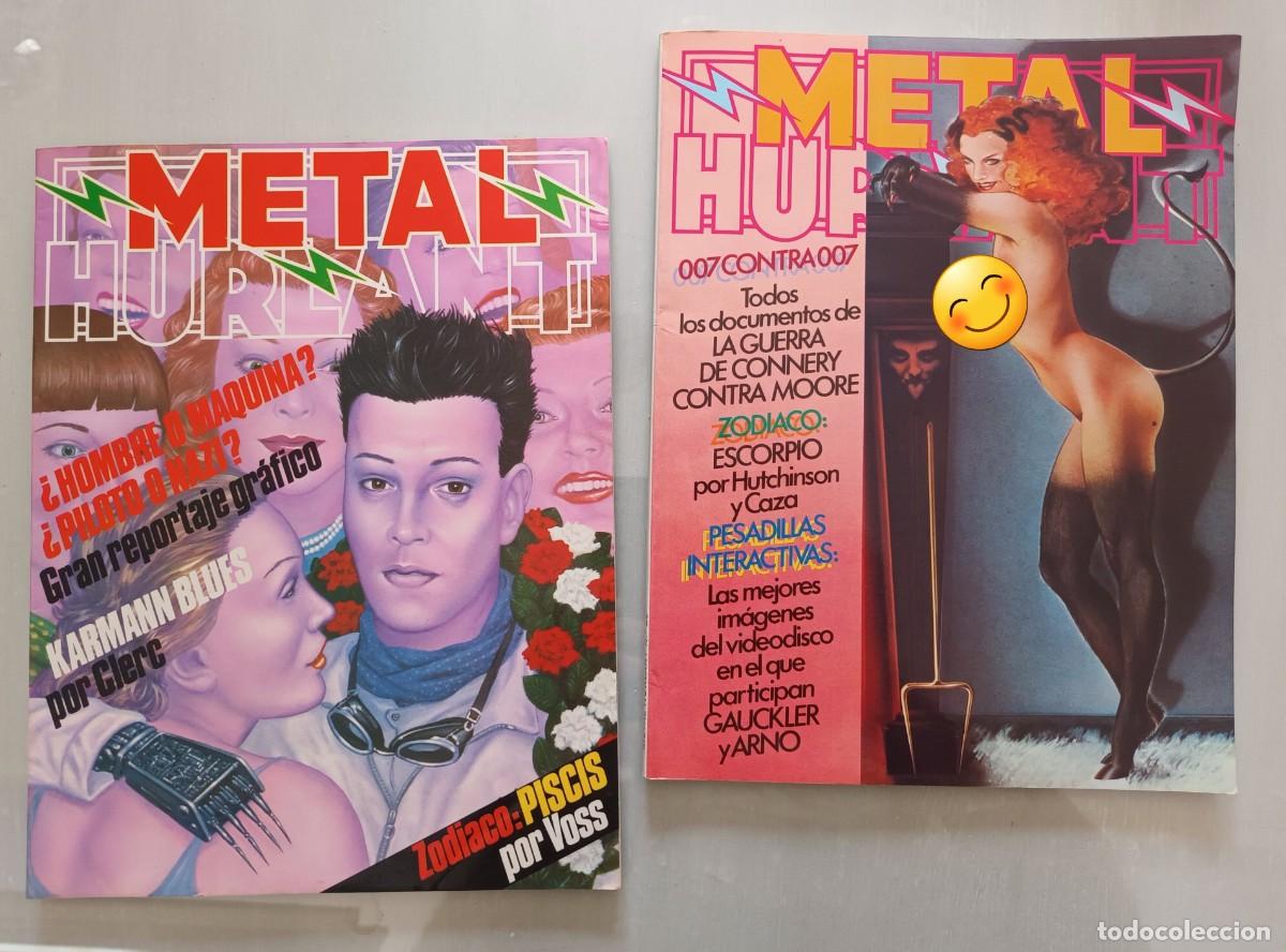 C&oacute;mics: Metal Hurlant, 2 ejemplares