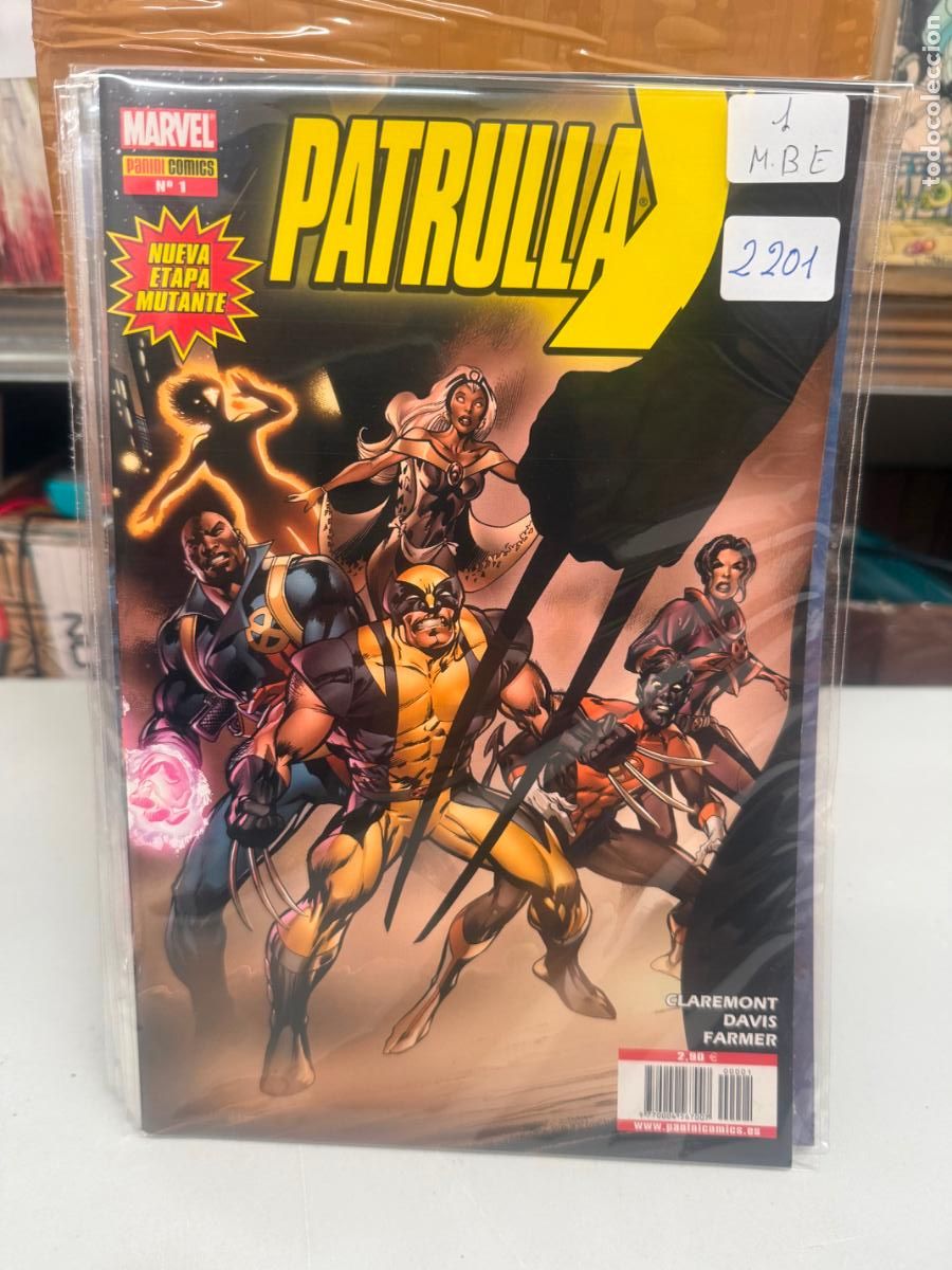 C&oacute;mics: PATRULLA X NUMERO 1 BUEN ESTADO