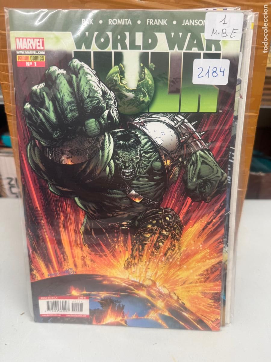 C&oacute;mics: WORLD WAR HULK NUMERO 1 BUEN ESTADO