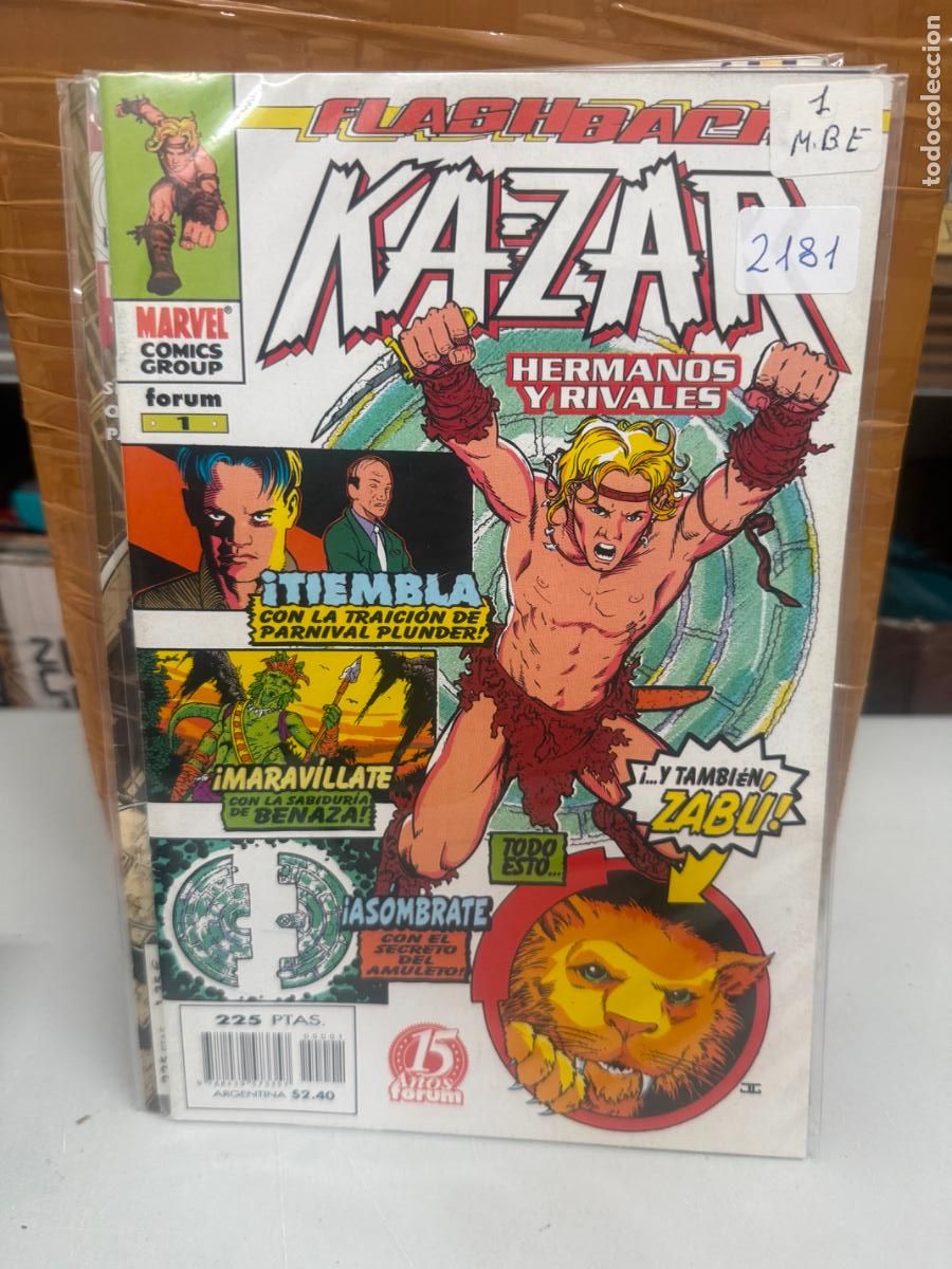 C&oacute;mics: KA-ZAR NUMERO 1 BUEN ESTADO