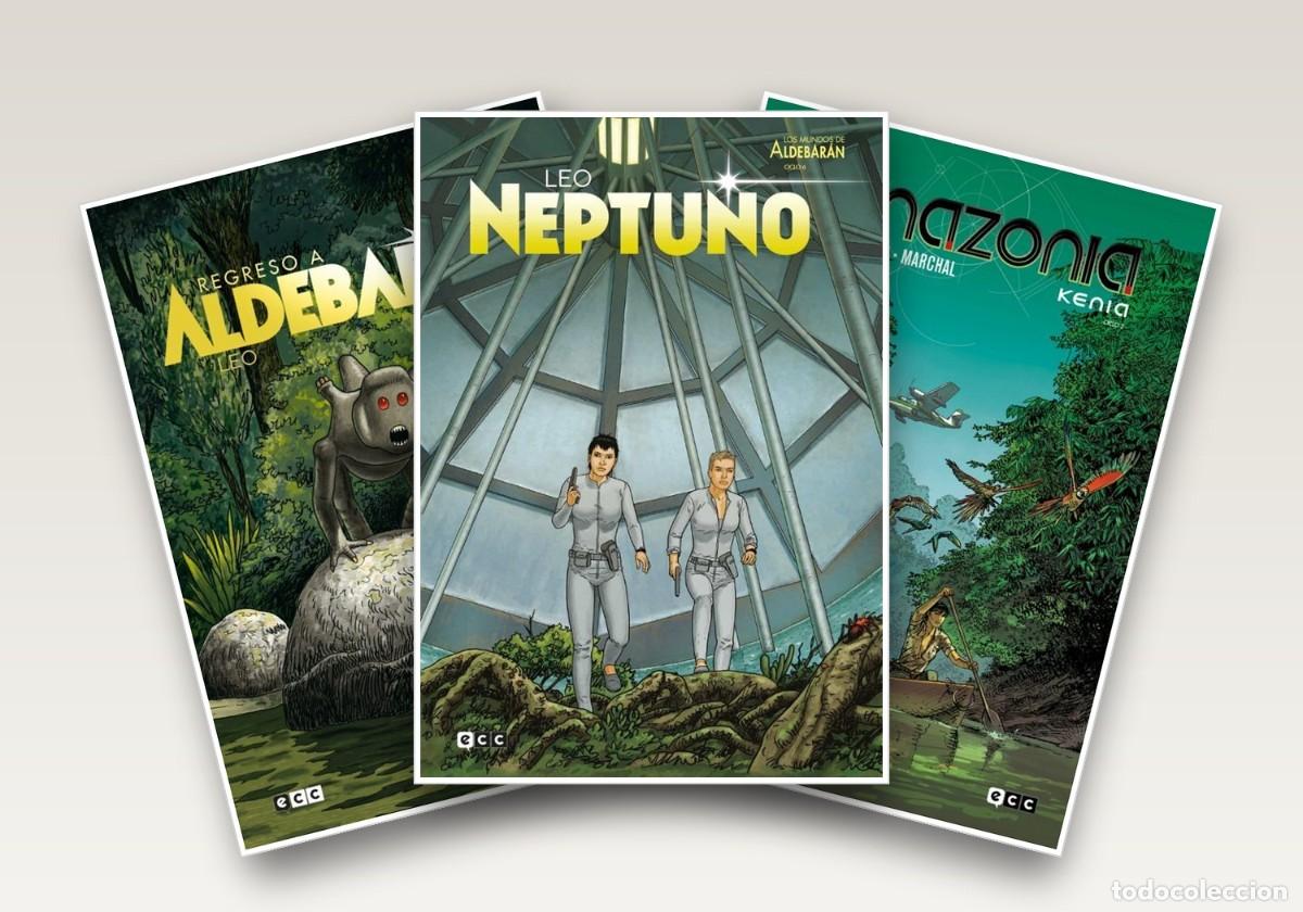 C&oacute;mics: LOTE Amazonia Neptuno Mundos de Aldebaran-ECC - Foto 1