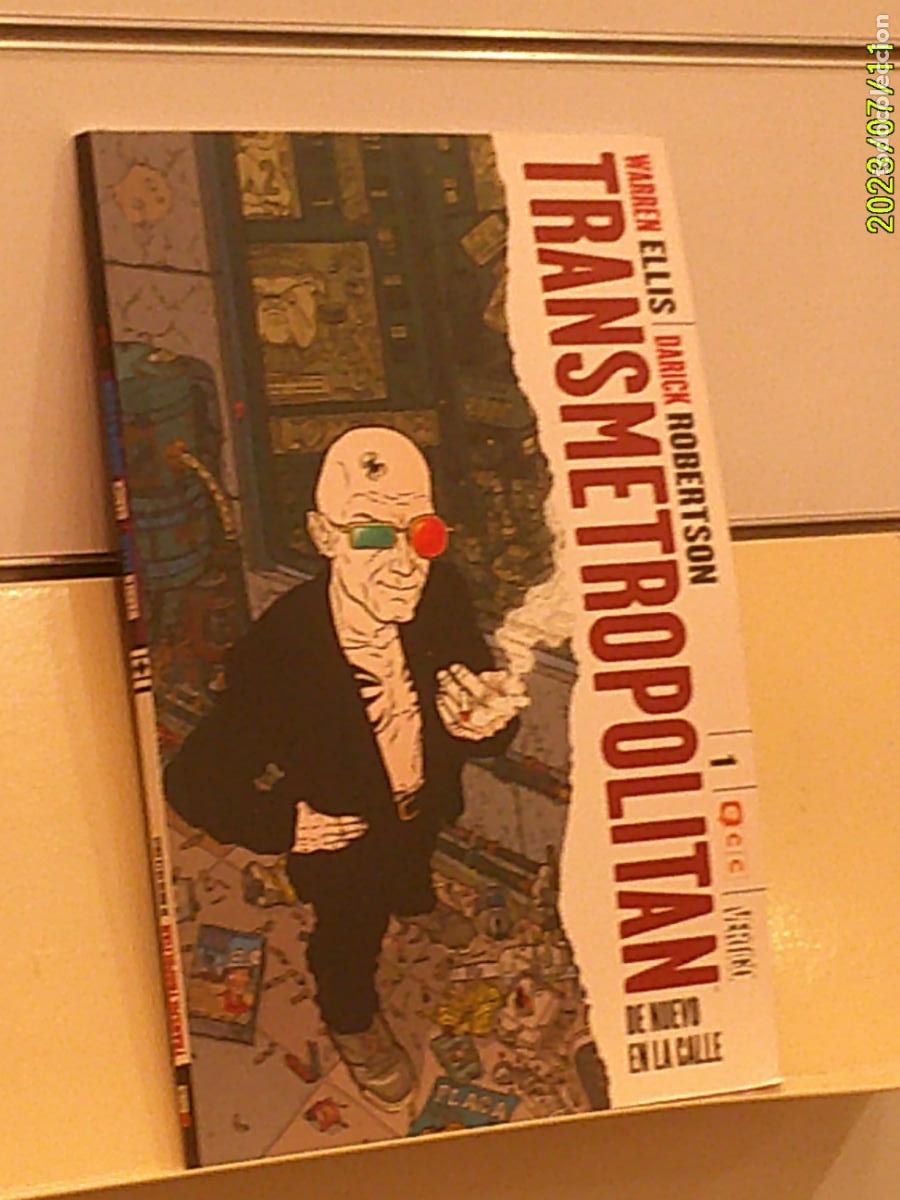 C&oacute;mics: TRANSMETROPOLITAN N&ordm; 1 DE NUEVO EN LA CALLE WARREN ELLIS COLECCION VERTIGO - ECC OFERTA