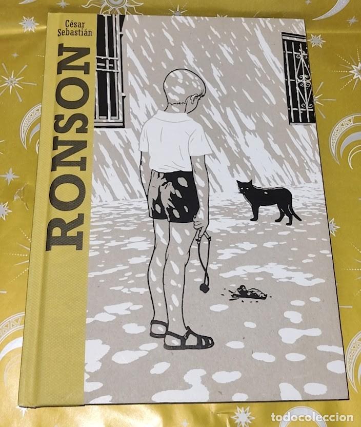 C&oacute;mics: RONSON &ndash; C&eacute;sar Sebasti&aacute;n &ndash; 1&ordf; Ed. 2023 &ndash; Firmado, dedicado y con dibujo original &ndash; Autsaider C&oacute;mics