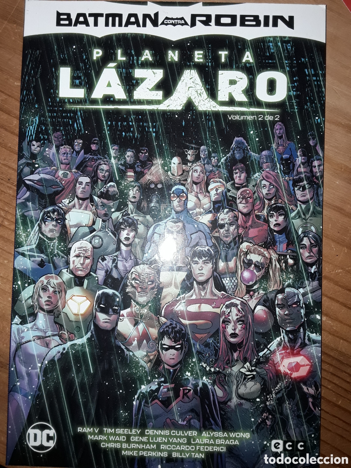 C&oacute;mics: Batman y Robin. Planeta L&aacute;zaro 2 - ECC - Foto 1