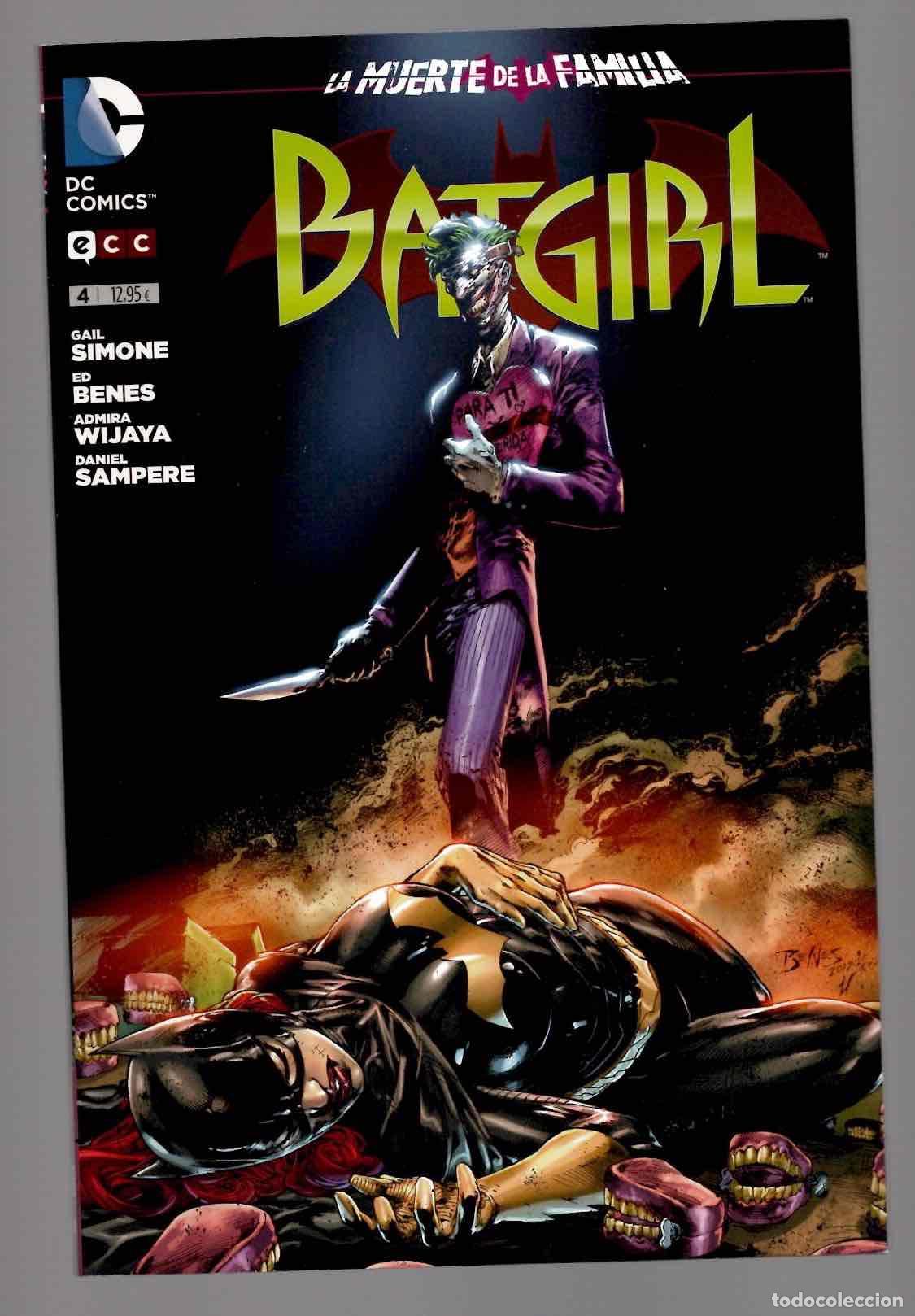 C&oacute;mics: BATGIRL 4 LA MUERTE DE LA FAMILIA. ECC 2013