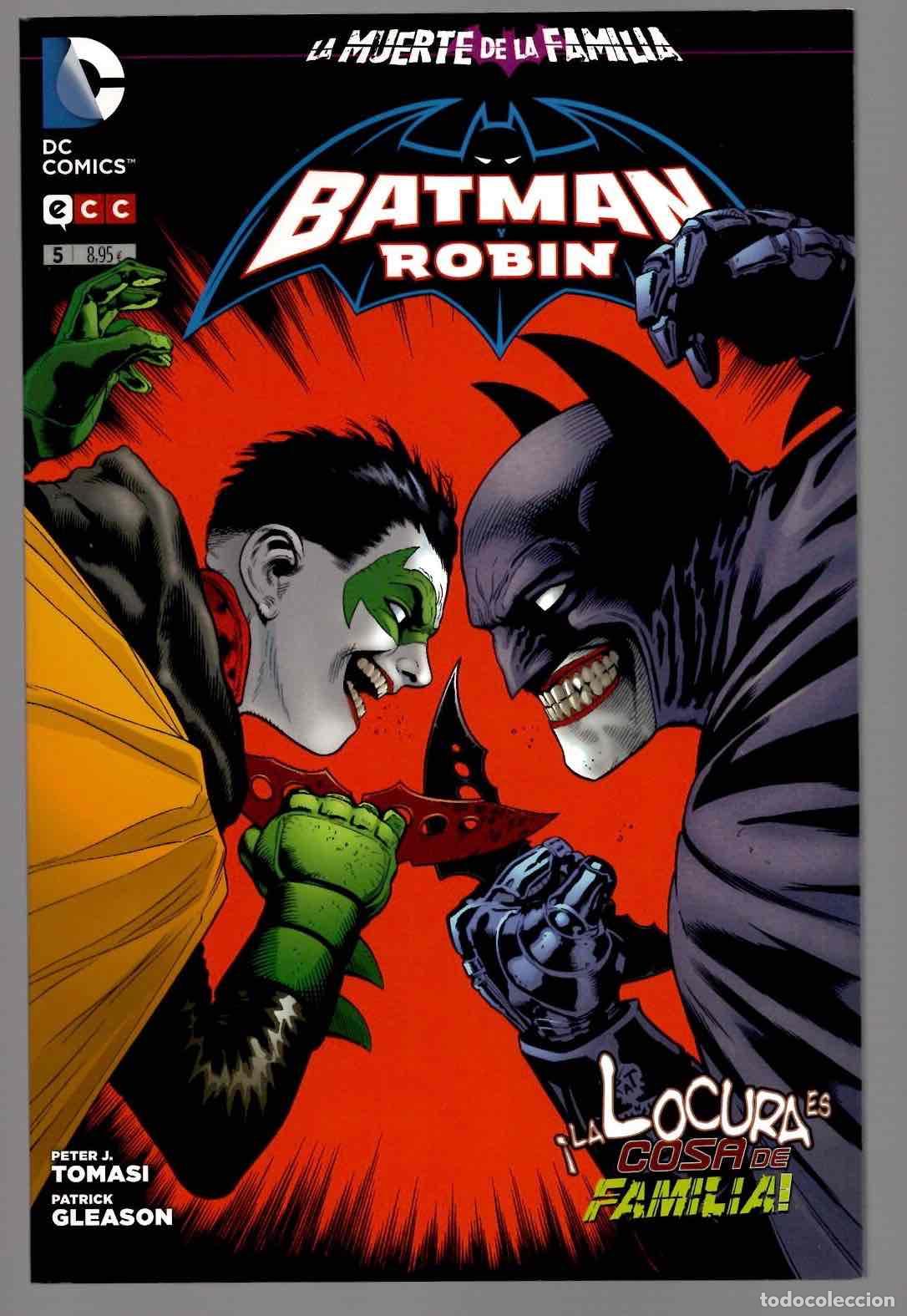 C&oacute;mics: BATMAN Y ROBIN 5 LA MUERTE DE LA FAMILIA. ECC 2013