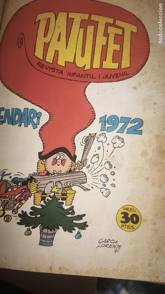 Comics: PATUFET A&Ntilde;O 5 / 2&ordf; &Eacute;POCA / 1972 / A&Ntilde;O COMPLETO / 51 EJEMPLARES / TOMOS I Y II / FORMATO MAYOR