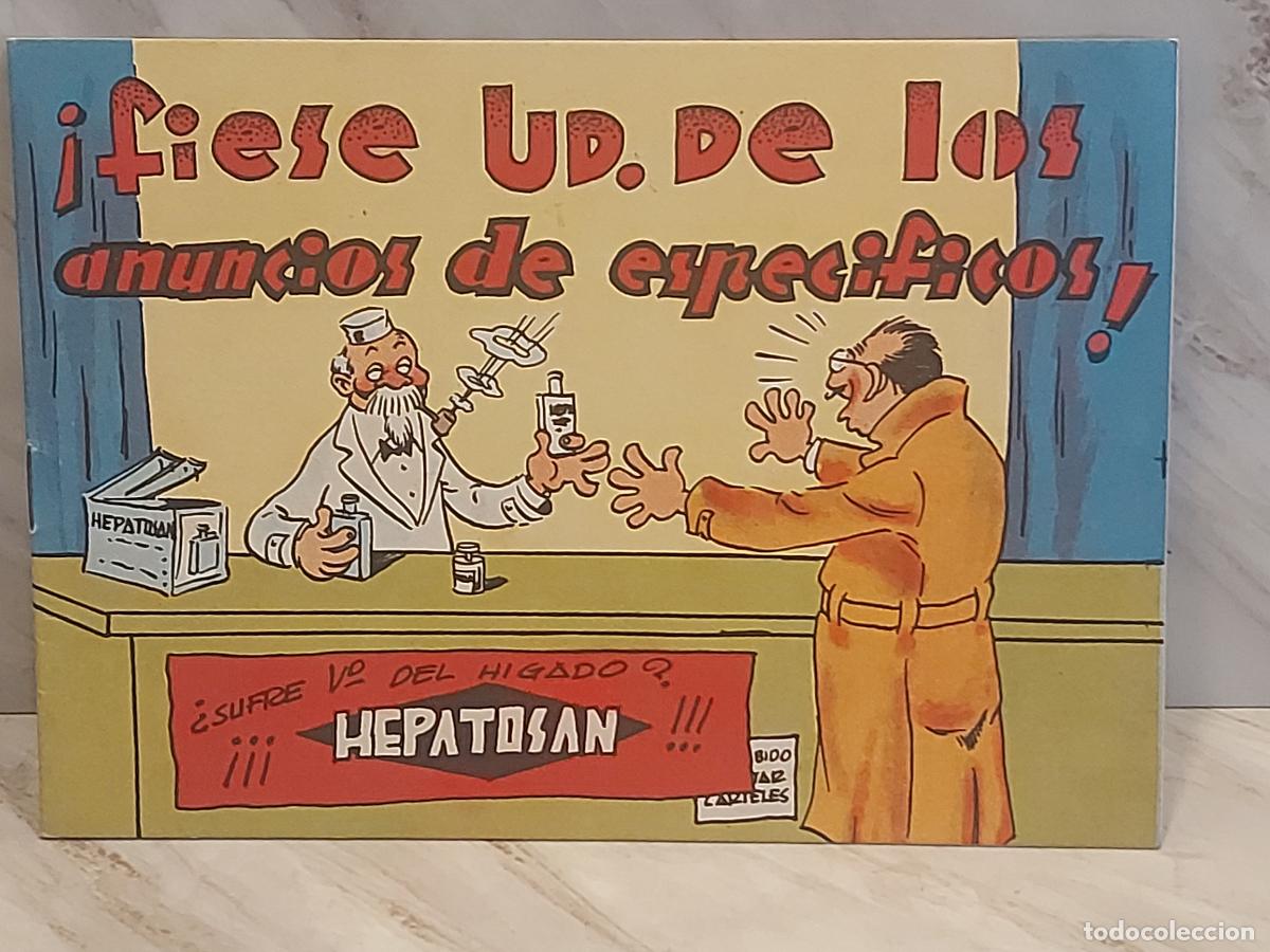 C&oacute;mics: TEBEO PUBLICITARIO HEPATOSAN | N.&ordm; 38 | BILBAO 1944 | MUY CURIOSO