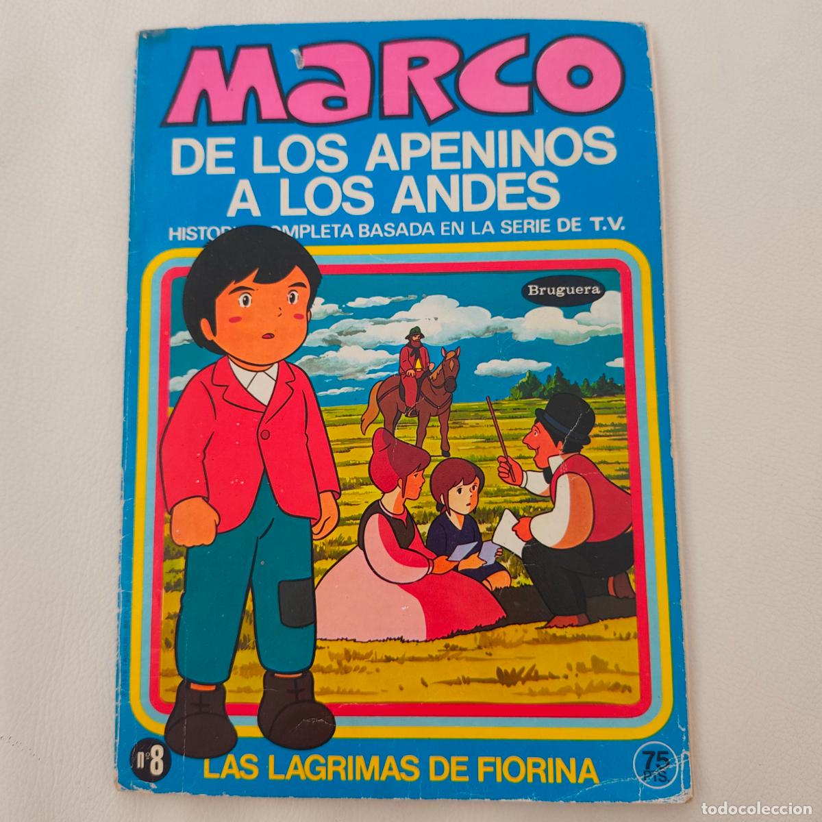 C&oacute;mics: MARCO, DE LOS APENINOS A LOS ANDES. Bruguera, n&ordm; 8: Las l&aacute;grimas de Fiorina