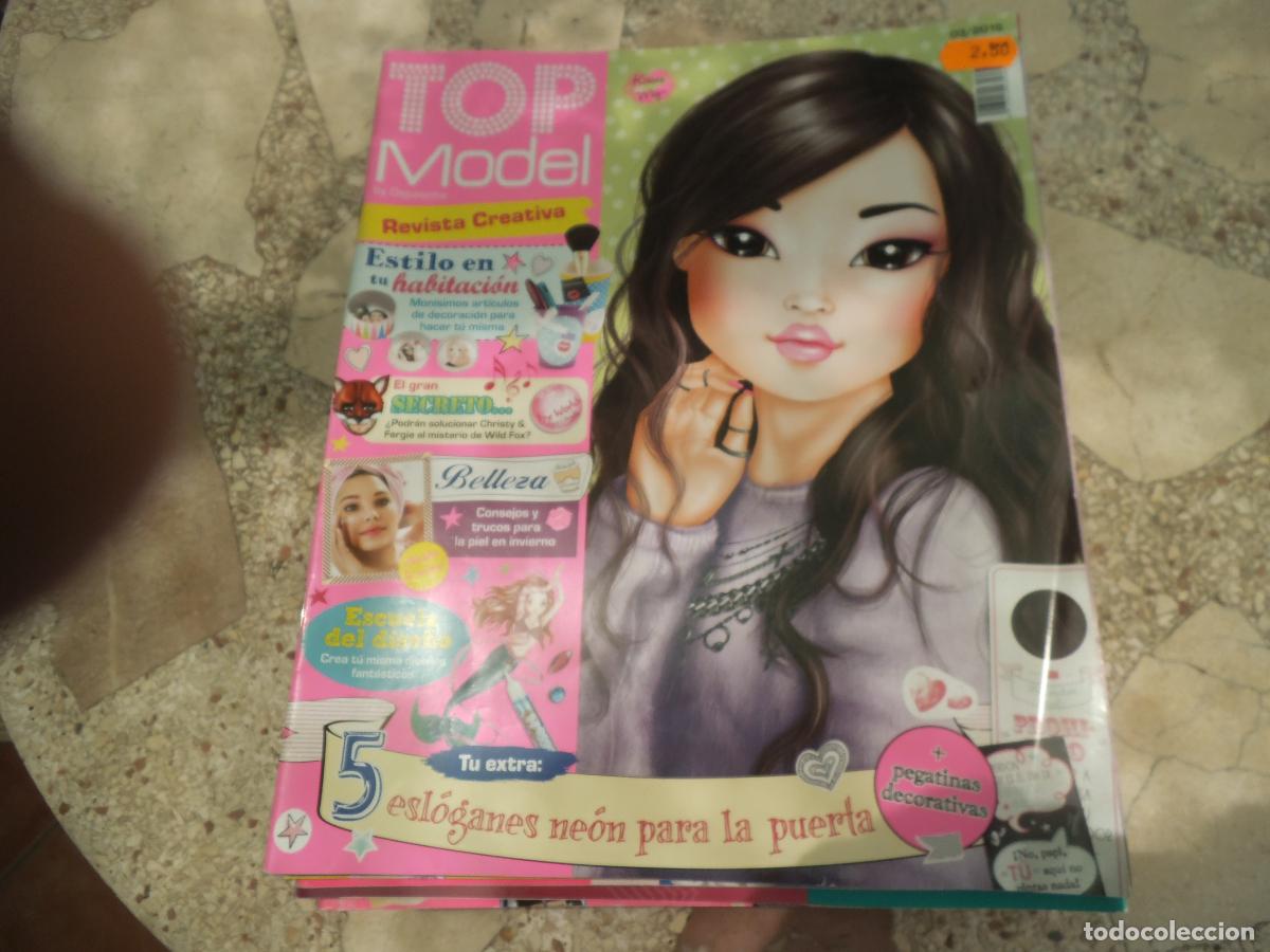 C&oacute;mics: top model , revista creativa 03/2015, con poster, escuela de dise&ntilde;o, 5 esloganes para la puerta