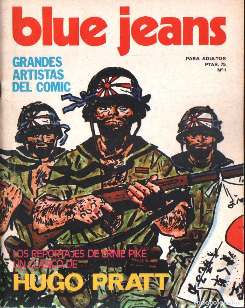 C&oacute;mics: BLUE JEANS GRANDES ARTISTAS DEL COMIC N&ordm;1 A&Ntilde;O I. VV.AA. A-COMIC-9397
