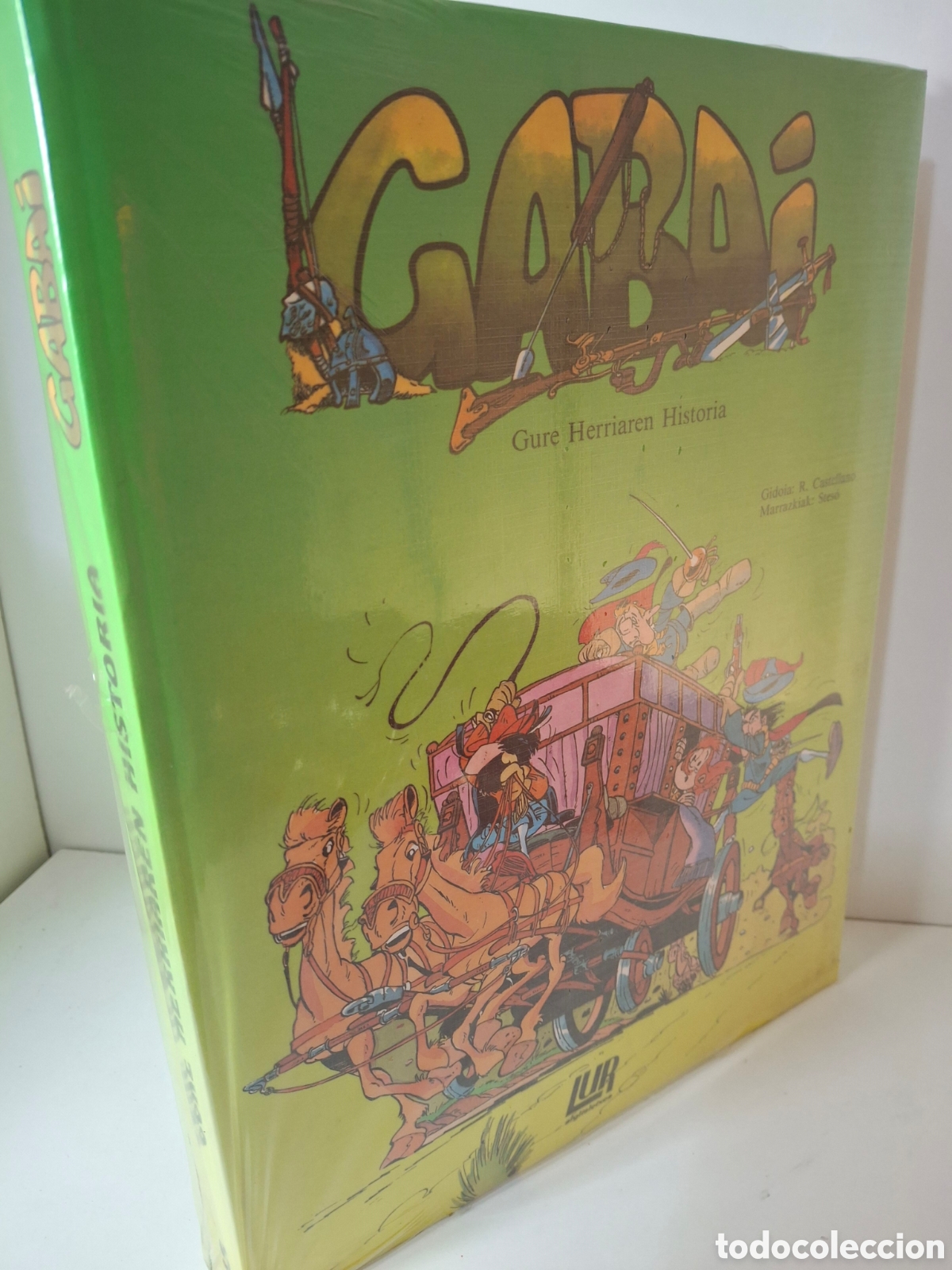 C&oacute;mics: GABAI, GURE HERRIAREN HISTORIA, TOMO 5, R. CASTELLANO-STESO, LUR ARGITALETXEA, 1990