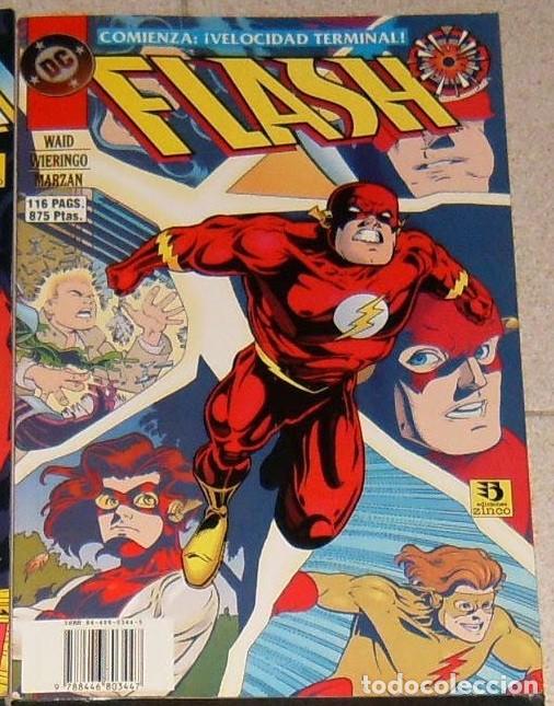 C&oacute;mics: FLASH . N&ordm; 3 . COMIENZA VELOCIDAD TERMINAL . Mark Waid y Mike Wieringo . EDICIONES ZINCO