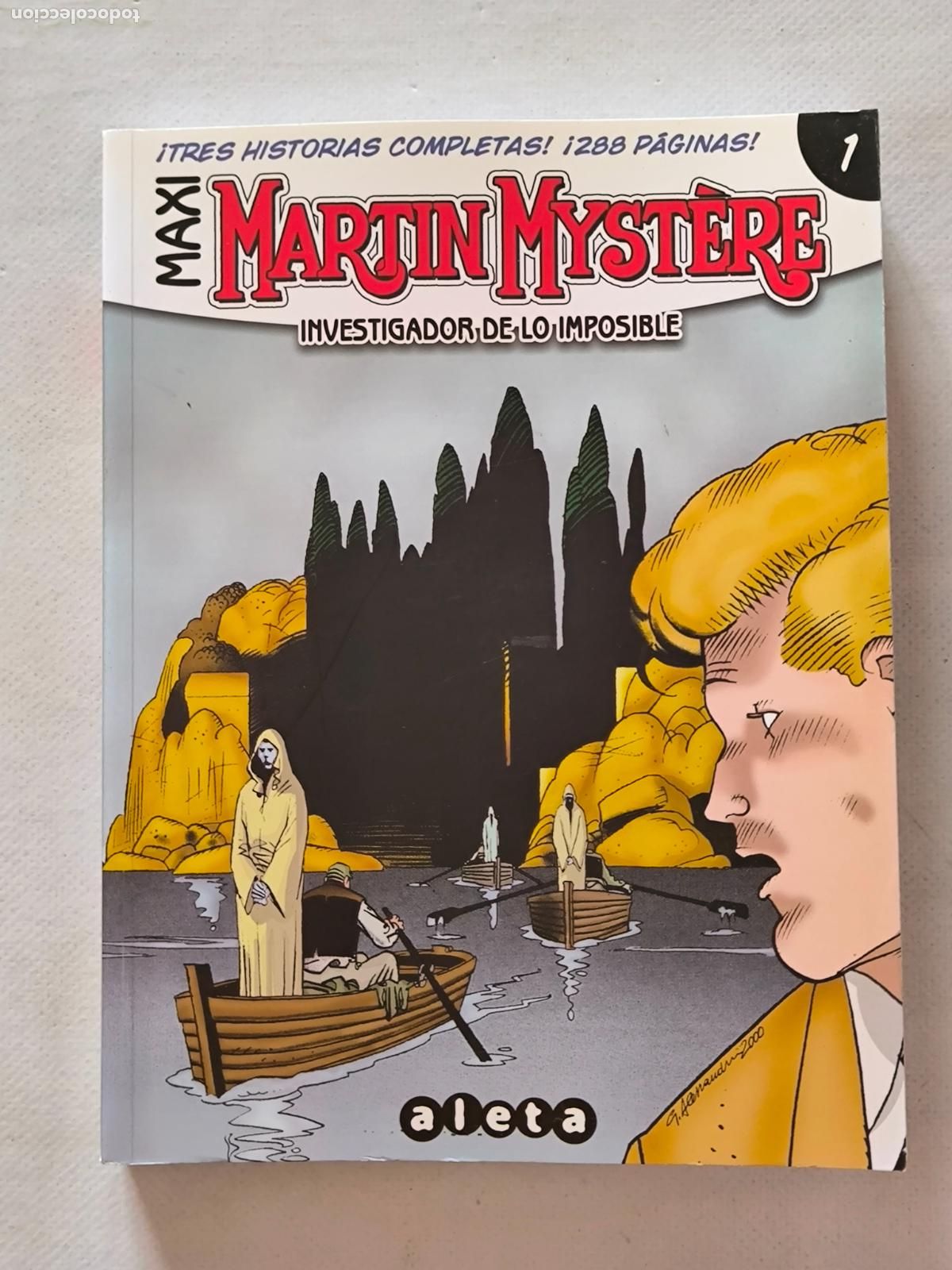 C&oacute;mics: MAXI MARTIN MYSTERE N&ordm; 1 - INVESTIGADOR DE LO IMPOSIBLE - ALETA (IA*)