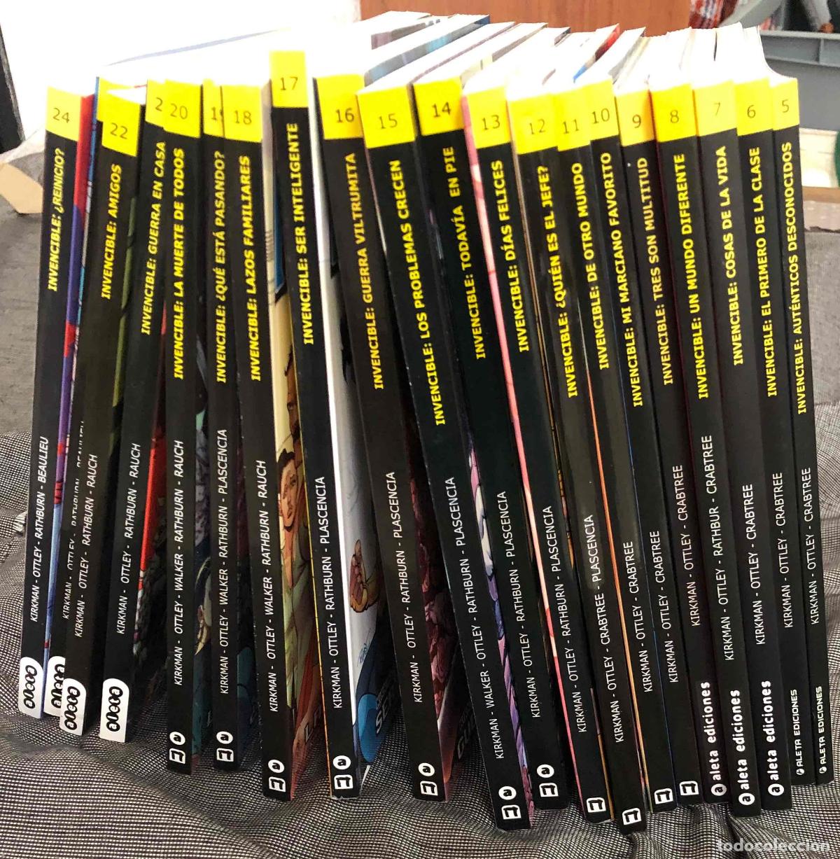 C&oacute;mics: INVENCIBLE N&ordm; 5 AL 24. ALETA EDICIONES 2003. CASI COMPLETA - Foto 3