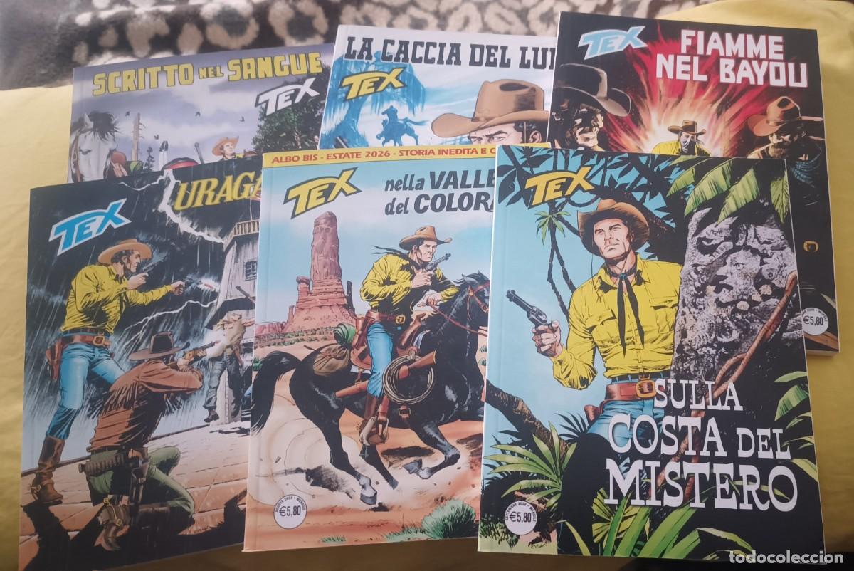 Comics: TEX ITALIANO DEL 1 AL 791. COLECCION MENSUAL COMPLETA HASTA SEPTIEMBRE DEL 2026.