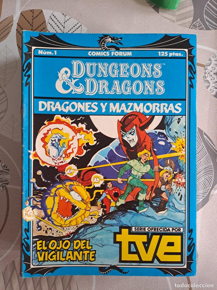 C&oacute;mics: Dragones y mazmorras completa 27 n&uacute;meros, F&oacute;rum en muy buen estado Bolsa DA