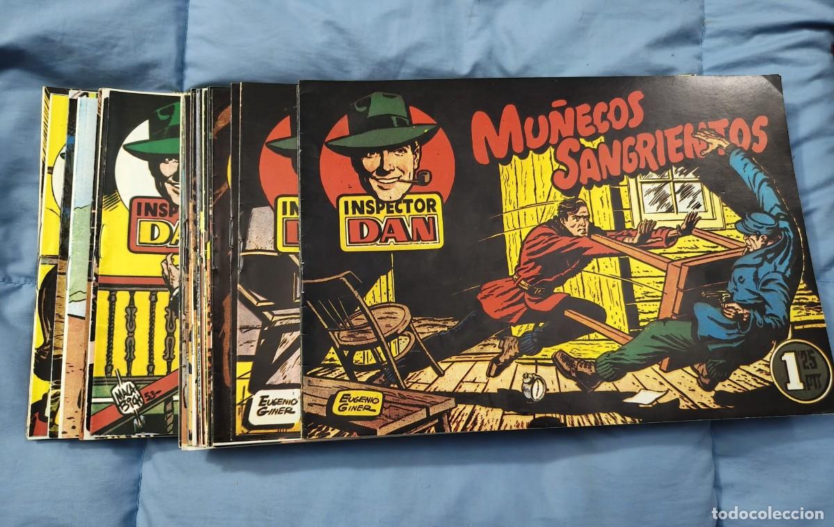 C&oacute;mics: Inspector Dan - completa - Tebeo cl&aacute;sico original