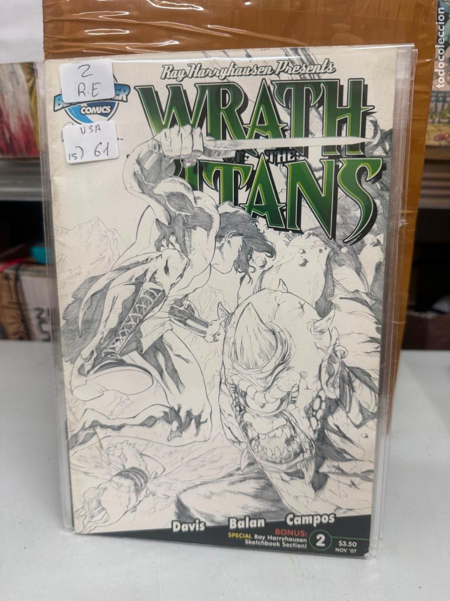 C&oacute;mics: WRATH THE TITANS NUMERO 2 BUEN ESTADO