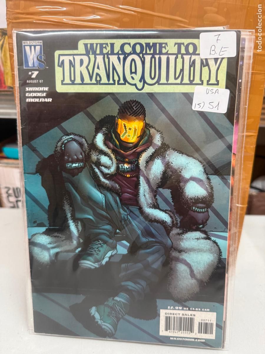 C&oacute;mics: WELCOME TO TRANQUILITY NUMERO 7 BUEN ESTADO