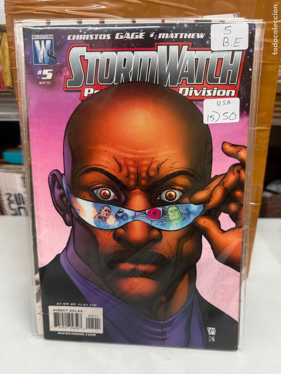 C&oacute;mics: STORMWATCH NUMERO 5 BUEN ESTADO