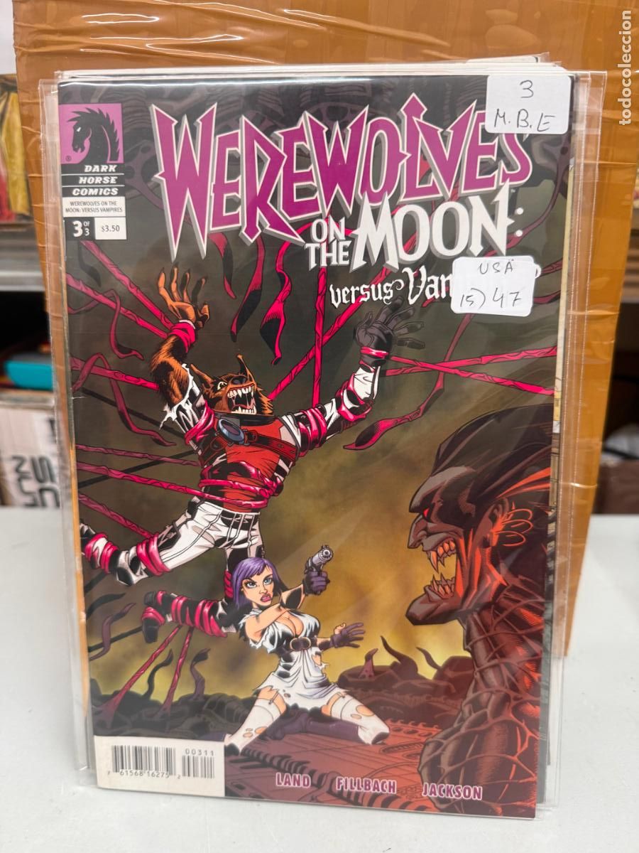 C&oacute;mics: WEREWOLVES ON THE MOON NUMERO 3 EN INGLES