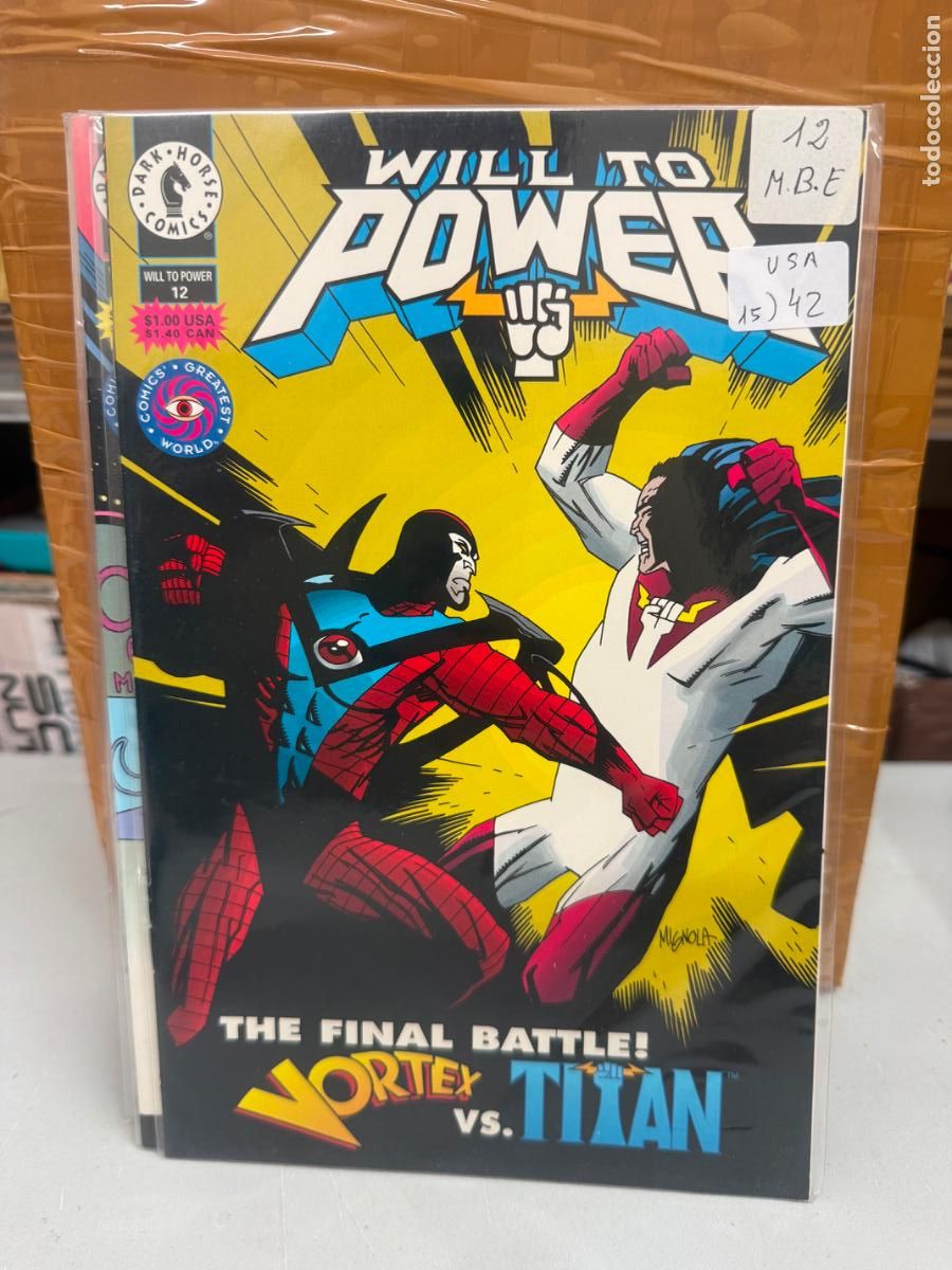 C&oacute;mics: WILL TO POWER NUMERO 12 EN INGLES