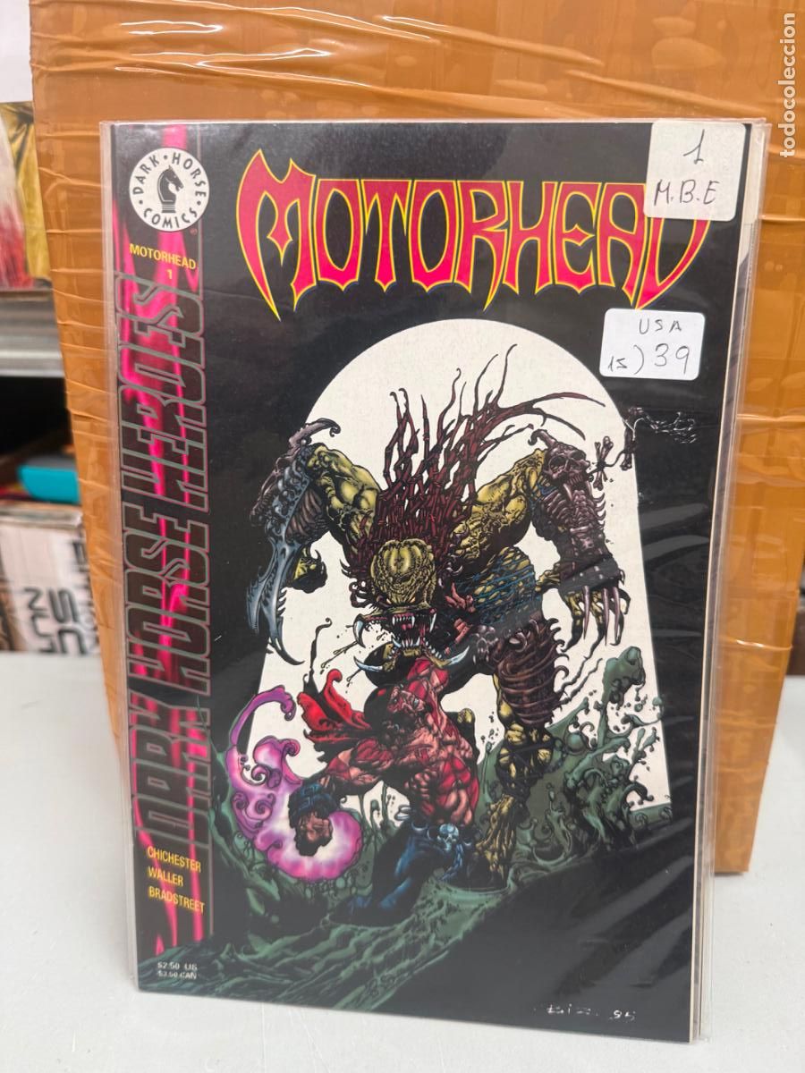 C&oacute;mics: MOTORHEAD NUMERO 1 EN INGLES - Foto 1
