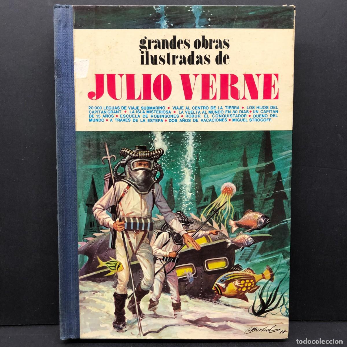 C&oacute;mics: GRANDES OBRAS ILUSTRADAS DE JULIO VERNE - BRUGUERA - TEBEOS / 367