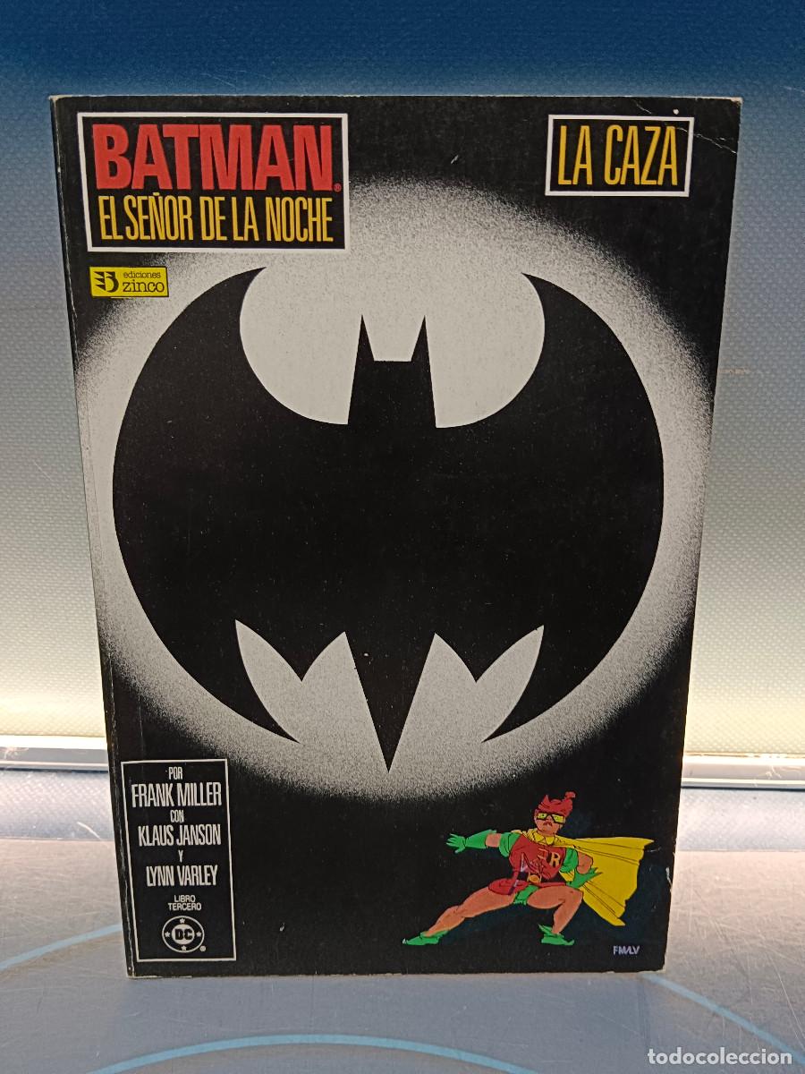 C&oacute;mics: BATMAN EL SE&Ntilde;OR DE LA NOCHE, LA CAZA - EDICIONES ZINCO 1987, buen estado