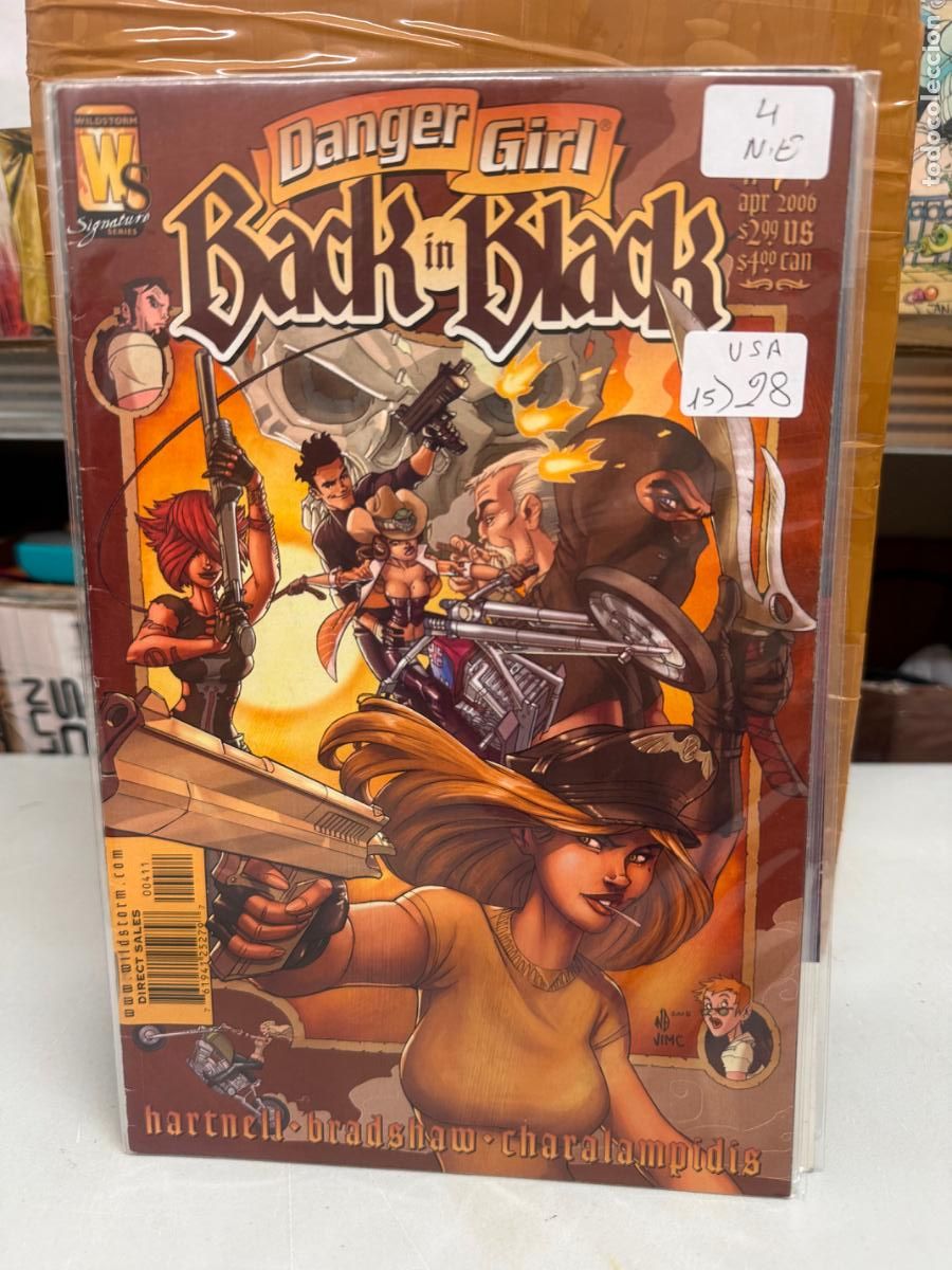 C&oacute;mics: BLACK IN BLACK NUMERO 4 EN INGLES